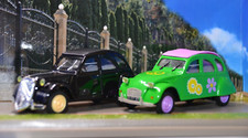 1/43  LOT 2 CITROEN 2 CV 6