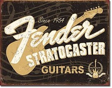 Fender Stratocaster Plaque