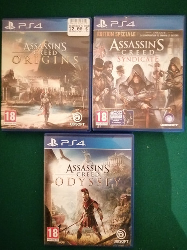 Lot jeux ps4 assassin s - lot, 3