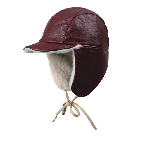 Bonnet pilote fourré avec - bonnet,