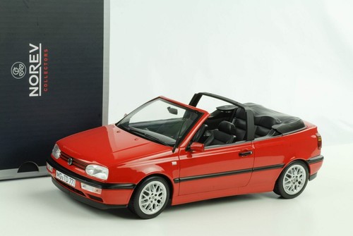 Golf iii cabriolet 1995 red - vw,