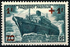 France 1941 Paquebot PASTEUR