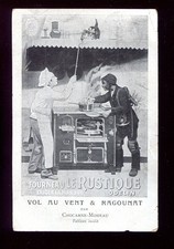 Carte publicitaire fourneau - publicitaire, le