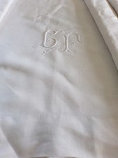 Grand Drap en Lin Monogramme