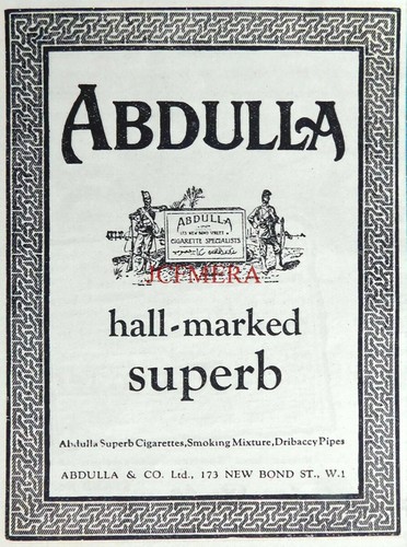 Abdulla cigarettes pipe - abdulla, &