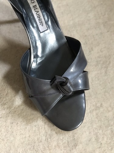 Manolo blahnik patent criss - patent,