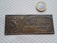 Ancienne plaque Saint