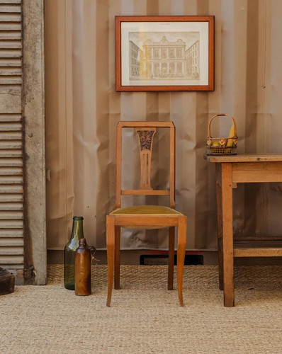 Claude chaise bois art - chaise,