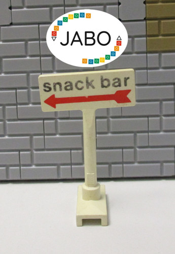 Lego 676p01 snack bar - ),
