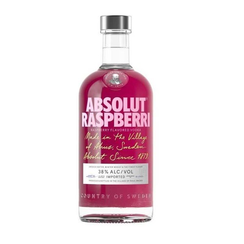 Absolut raspberri vodka - -,