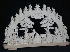 Arc En Bois Éclairé Motif De