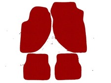Rouge tapis de sol pour Alfa