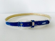 Ceinture cuir verni et - ceinture,