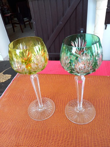 Verres eau cristal saint - à,