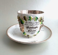 Tasse sous anciennes - tasse, sous-tasse