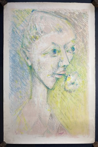 Bernard lorjou portrait la - lorjou, "portrait