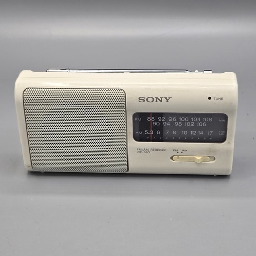 Vintage sony icf 380 portable - , icf-380