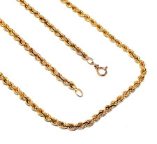 Collier Femme Chaîne en Corde