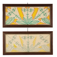 Deux Dessins par Jean Cocteau