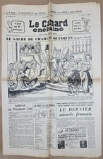 Le CANARD ENCHAINE numéro