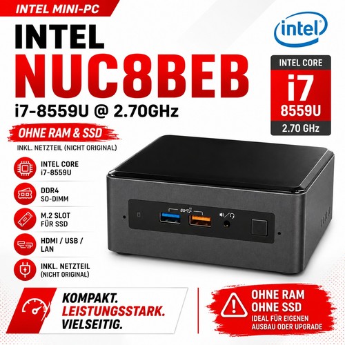 Intel nuc8beb 8559u 70ghz - intel,
