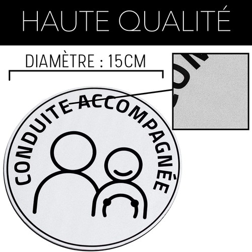 Disque conduite accompagnée - conduite,