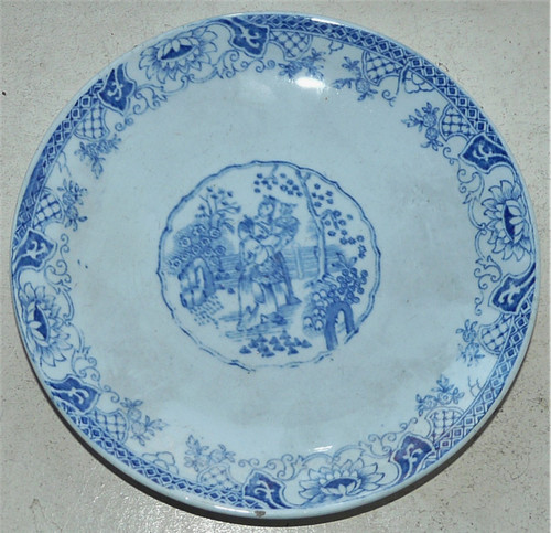 Assiette faïence anglaise - assiette,