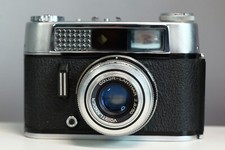 VOIGTLANDER VITORET DR WITH LANTHAR 50MM F2.8 35MM FILM CAMERA AS IS