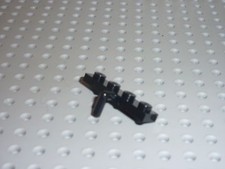 LEGO black Plate 1 x 4 with