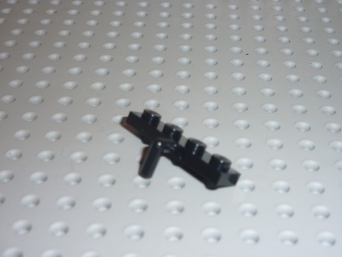 Lego black plate - plate, 4
