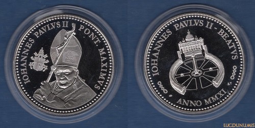 Médaille jean paul ii - paul,