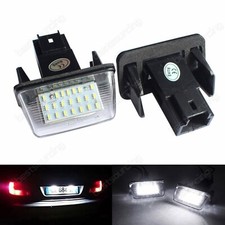 Feux de Plaque D'immatriculation LED Eclairage Lampe Citroën C3 C4 C5 SAXO XSARA