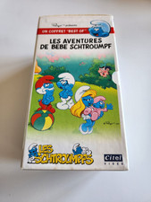 Coffret VHS Les Schtroumpfs En
