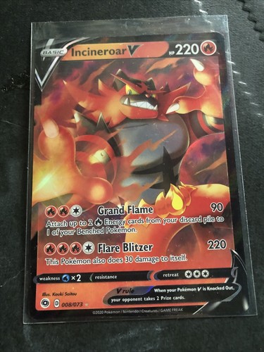 Pokemon incineroar 8 73 - incineroar, v