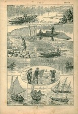 Document ancien pêche issu du
