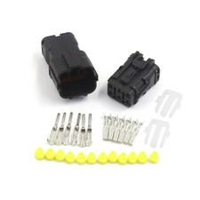 Kit 2 connecteurs électriques scellés pour voiture à 6 broches de 1,8 mm