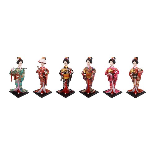 Geisha figurine statue - figurine,