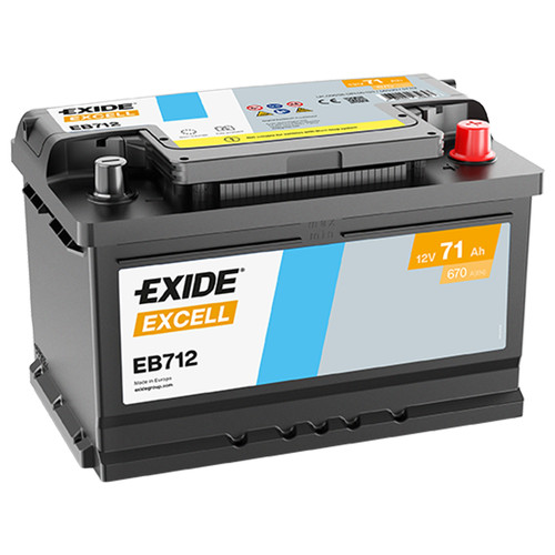 Batterie exide excell - lb3, 12v