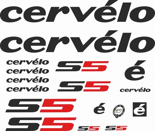 Adhésifs cadre cervelo - cadre, s5