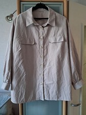 Chemise neuve taille 50-52 beige toucher doux
