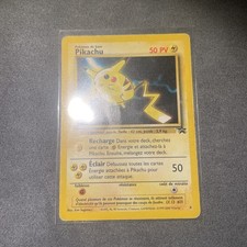 Carte Pokemon Pikachu 4 Promo Black Star FR Wizards