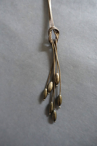 Collier pendentif argent - en,