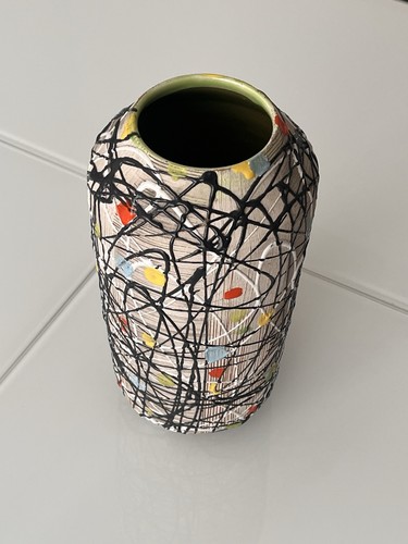 Ancien vase céramique italien - ancien,