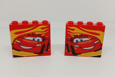 LEGO Cars 3 : 2x Panneau 1 x 4