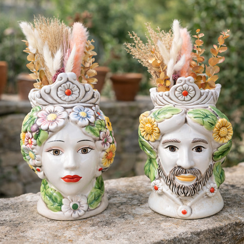 Lot vases en - 2,