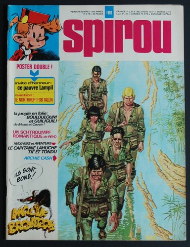 Spirou 1992 1976 poster - de,