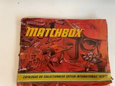 Catalogue Matchbox 1972 1973