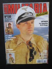 MILITARIA Magazine n° 150 -CASQUETTES LUFTWAFFE -29th RANGERS US ARMY -DINASSAUT