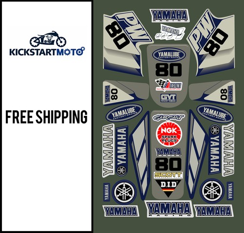 For yamaha pw80 peewee decal - pw80,