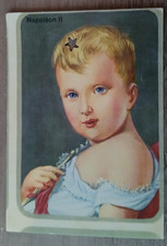 RARE Carte Image ancienne (2) BISCOTTES MARTIN Napoleon II François Bonaparte